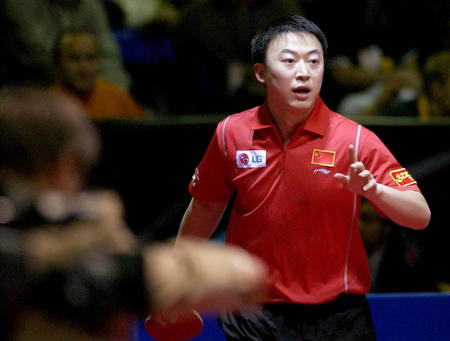 日本队横扫德国队,马琳高光表现 日本队横扫德国队,马琳高光表现